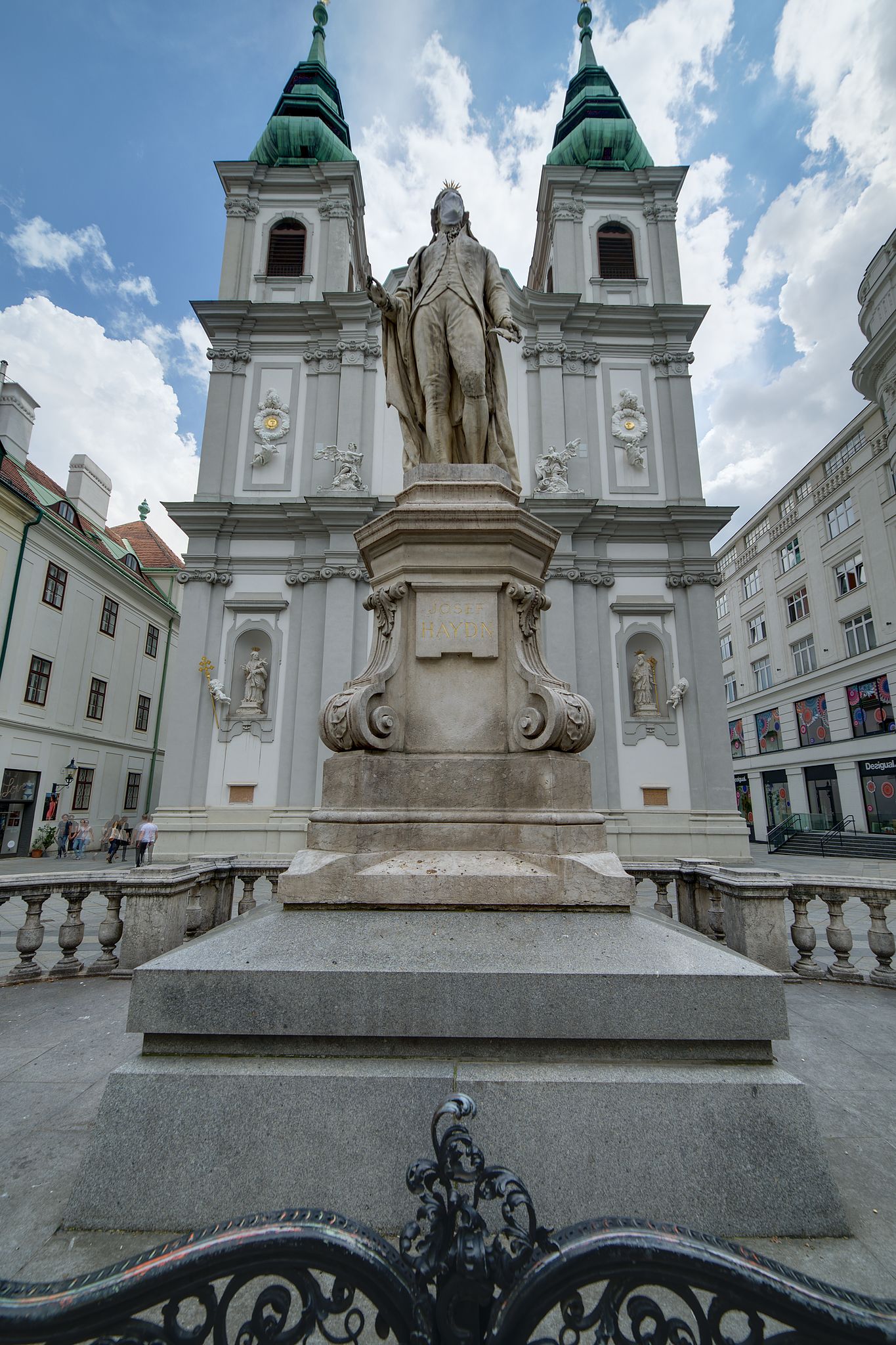 Josef Haydn With The Church Of Mariahilf Tyler Cipriani